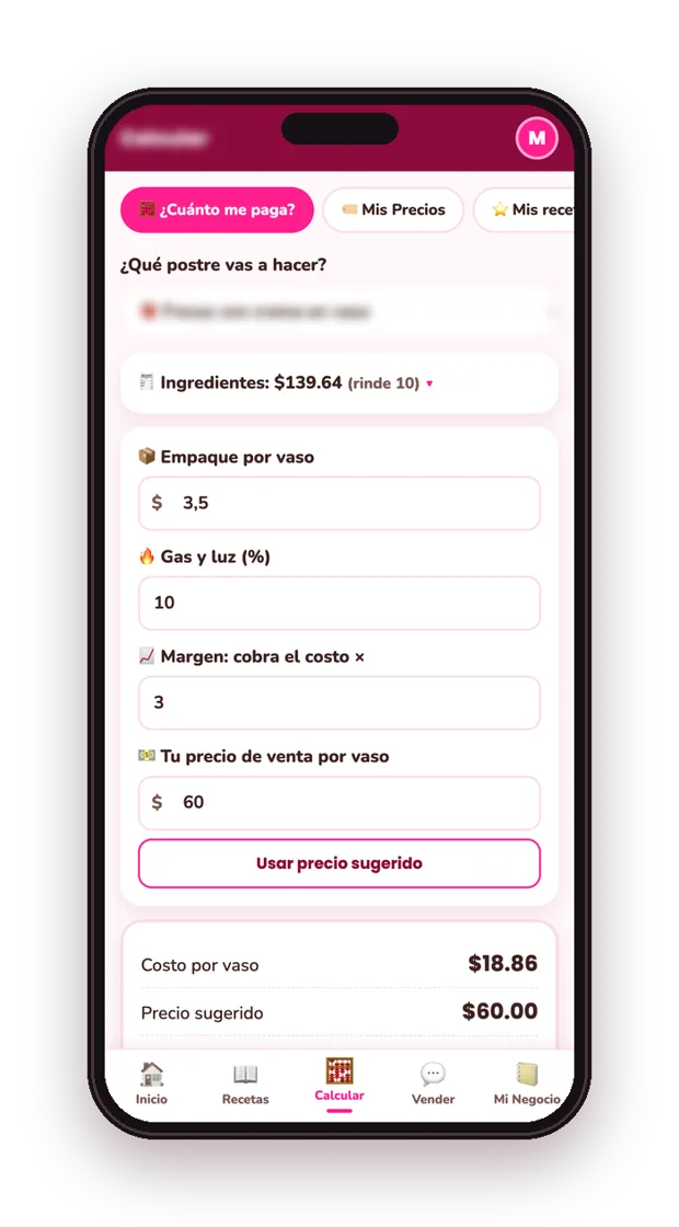 Calculadora de ganancia